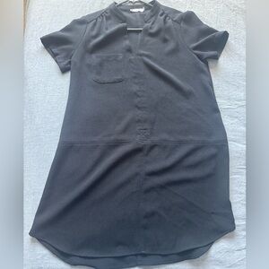 Lush Black Short Sleeve Dress